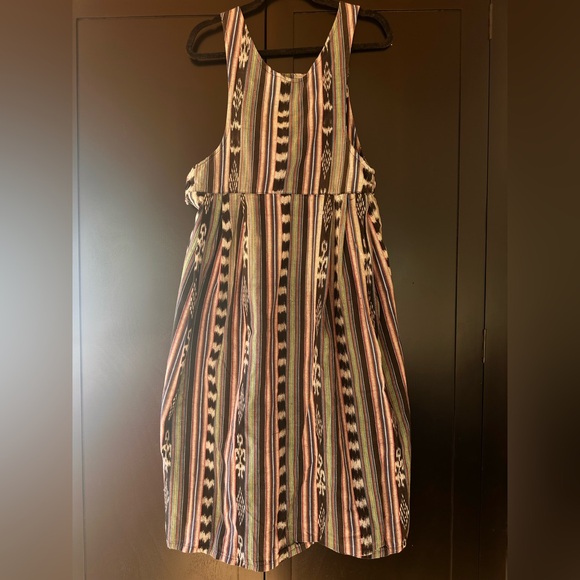 Striped Multicolor Midi Dress - Picture 5 of 5